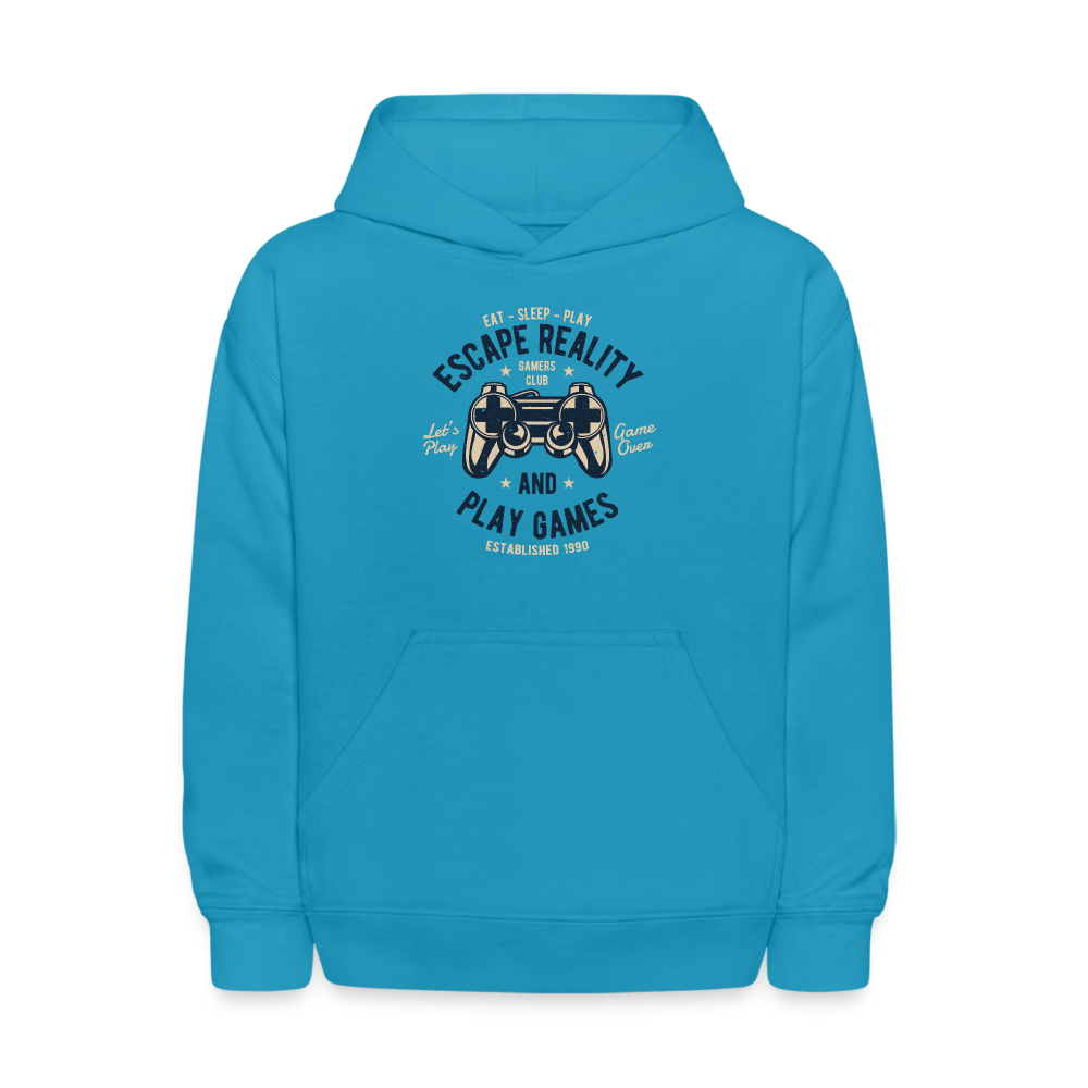 Kids' Hoodie - turquoise