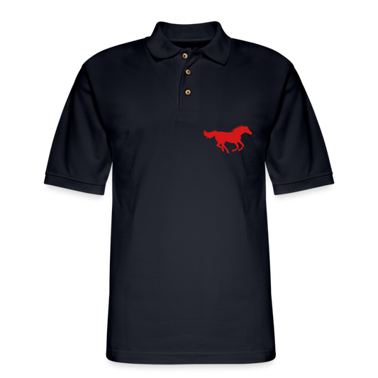 Men's Pique Polo Shirt - midnight navy