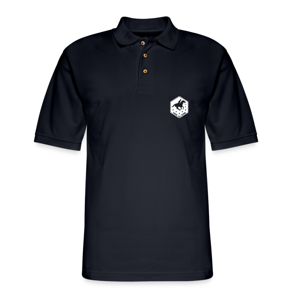 Men's Pique Polo Shirt - midnight navy