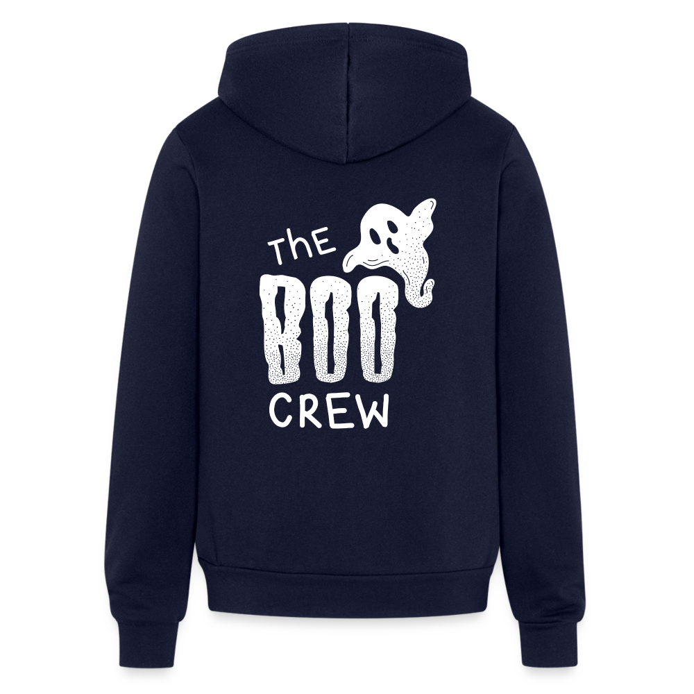 Bella + Canvas Unisex Full Zip Hoodie - navy